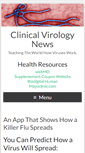 Mobile Screenshot of clinical-virology.org